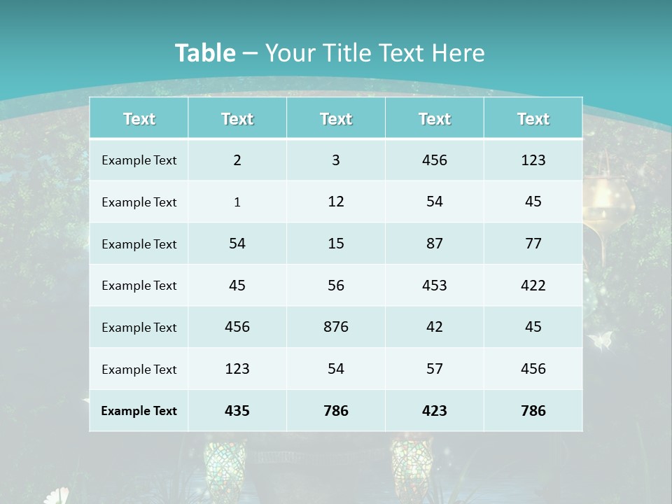 Lampion Latarnia Magiczny PowerPoint Template