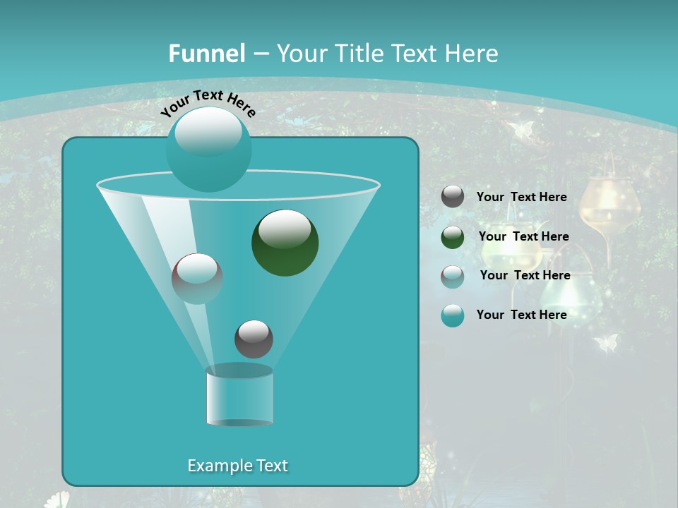 Lampion Latarnia Magiczny PowerPoint Template