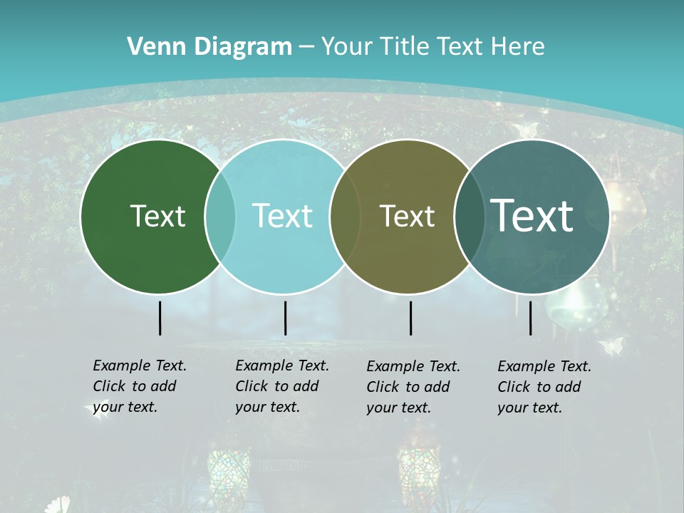 Lampion Latarnia Magiczny PowerPoint Template