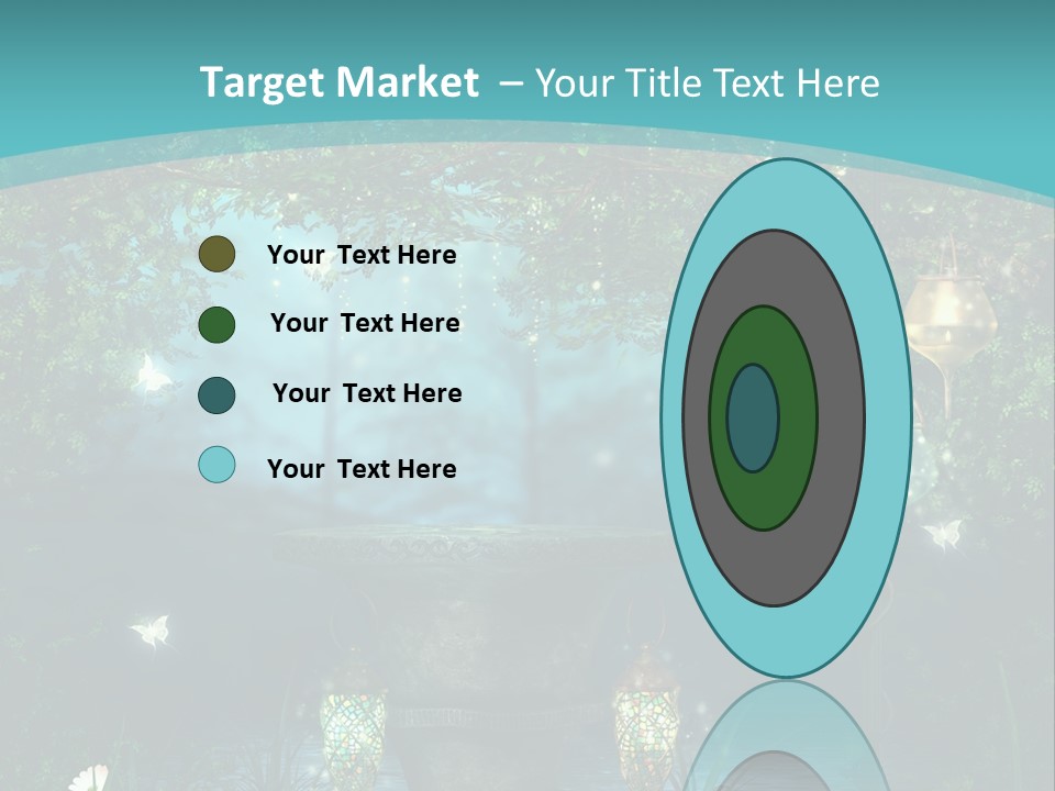 Lampion Latarnia Magiczny PowerPoint Template