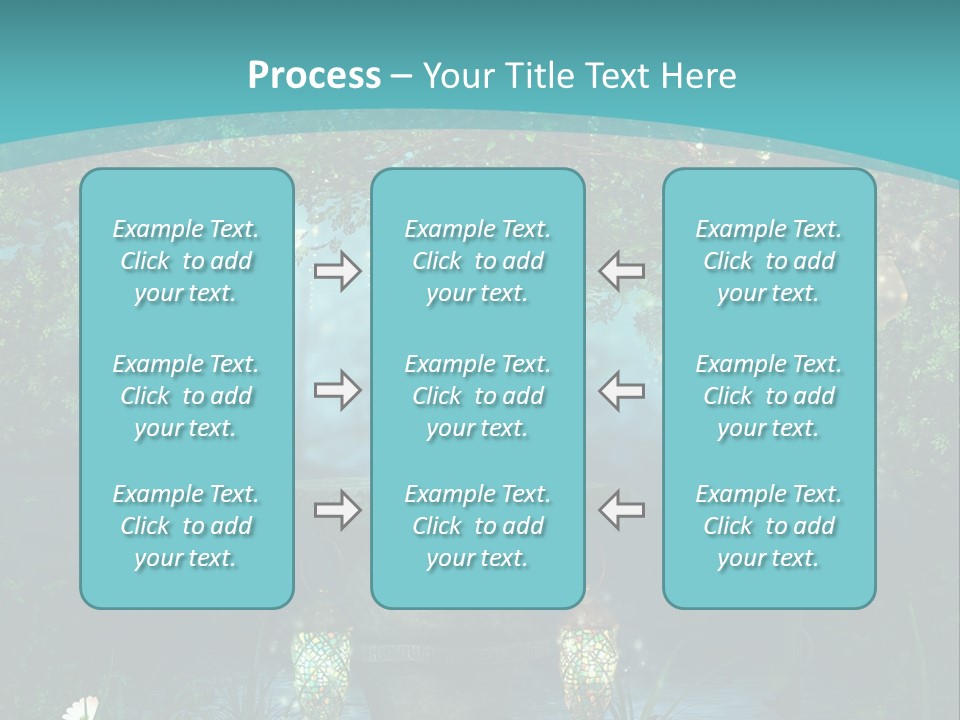 Lampion Latarnia Magiczny PowerPoint Template