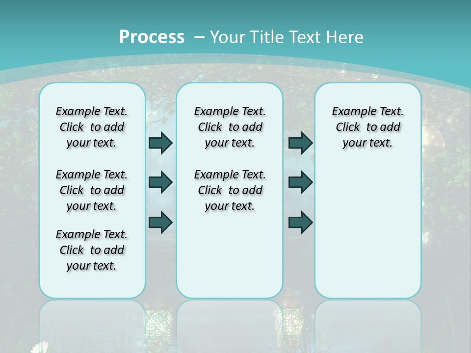 Lampion Latarnia Magiczny PowerPoint Template