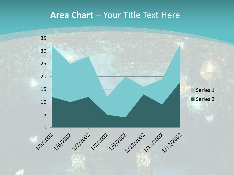 Lampion Latarnia Magiczny PowerPoint Template