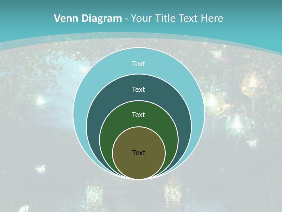 Lampion Latarnia Magiczny PowerPoint Template