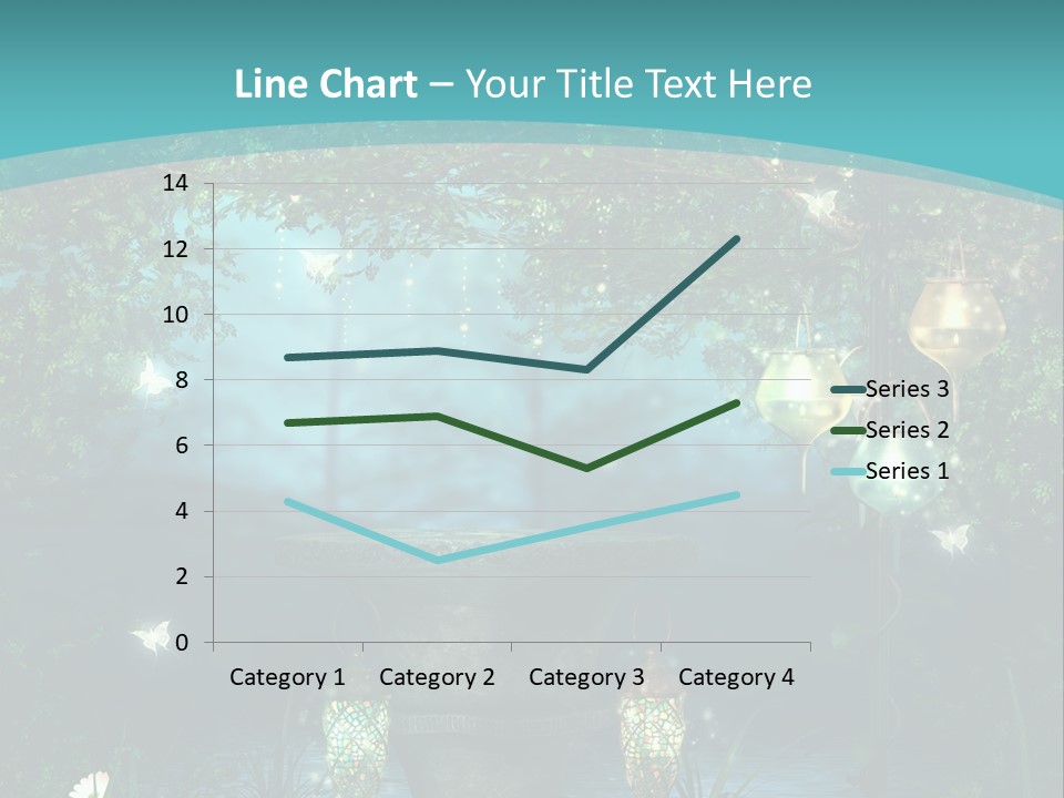 Lampion Latarnia Magiczny PowerPoint Template