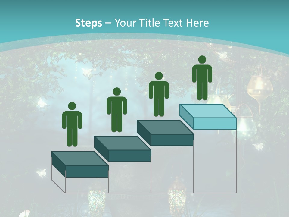 Lampion Latarnia Magiczny PowerPoint Template