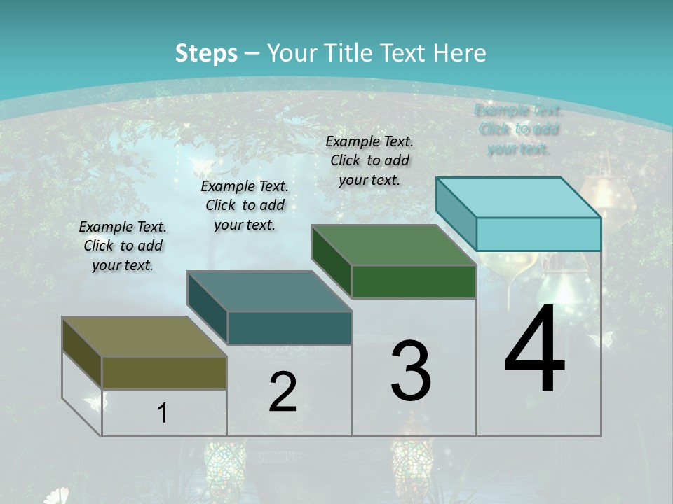 Lampion Latarnia Magiczny PowerPoint Template