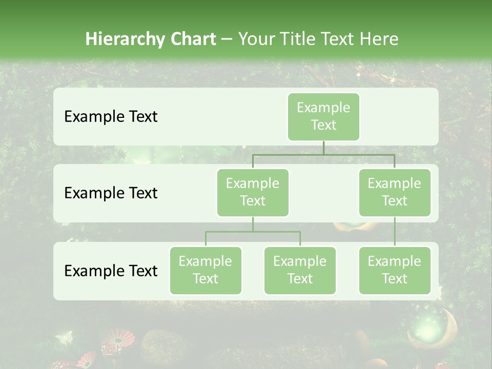 Magiczny Kamie Kwiat PowerPoint Template