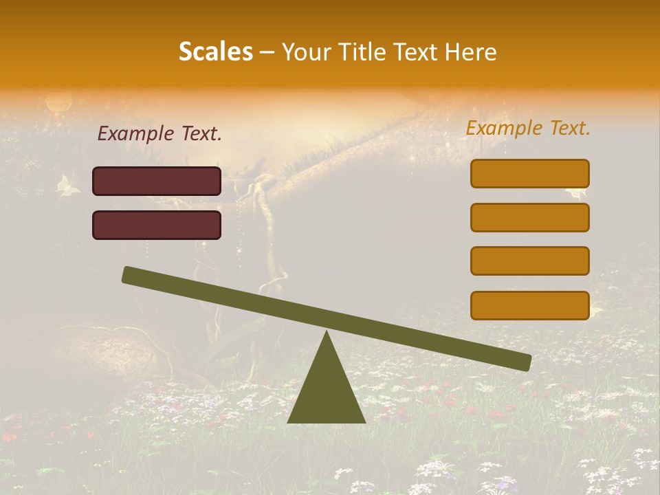 Kwiat Noc Motyl PowerPoint Template