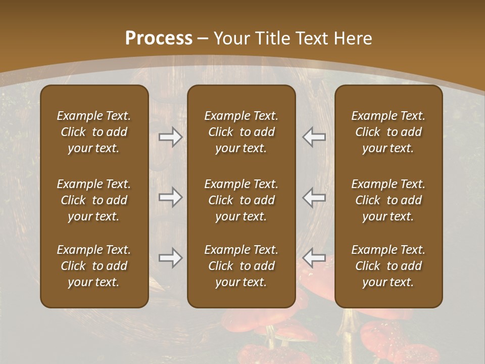 Grzyb Muchomor Fantasy PowerPoint Template
