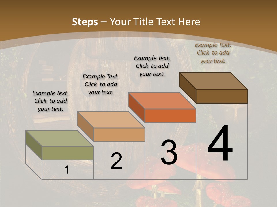 Grzyb Muchomor Fantasy PowerPoint Template