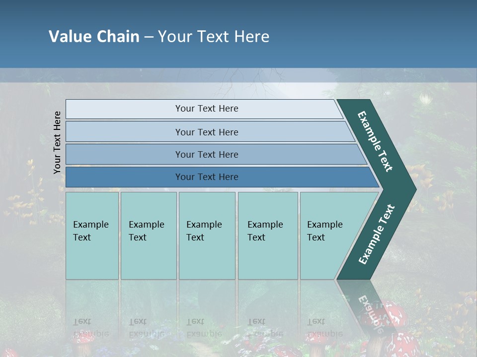 Muchomor Fantasy Zaczarowany PowerPoint Template