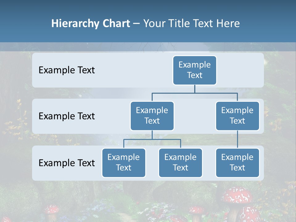 Muchomor Fantasy Zaczarowany PowerPoint Template