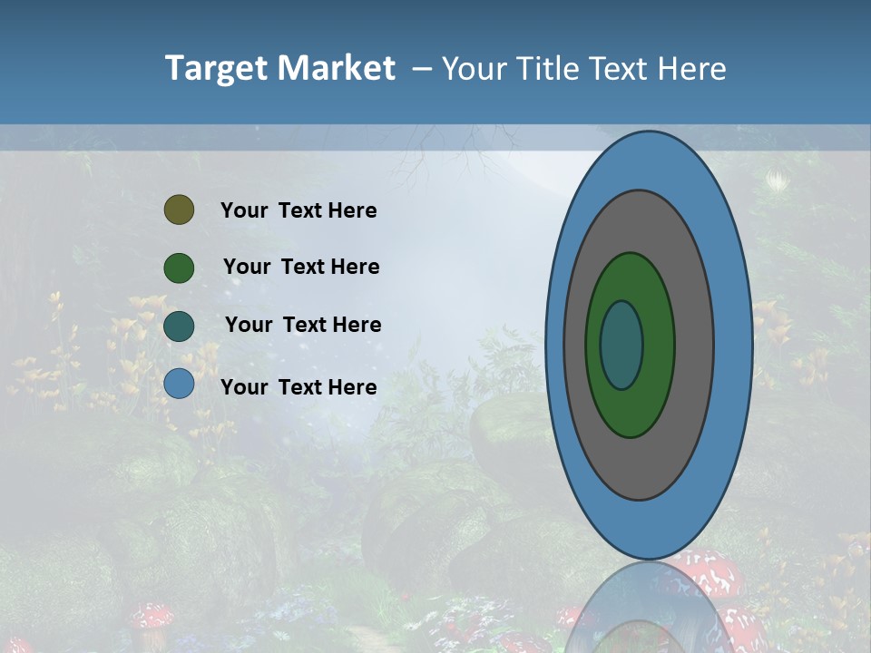 Muchomor Fantasy Zaczarowany PowerPoint Template