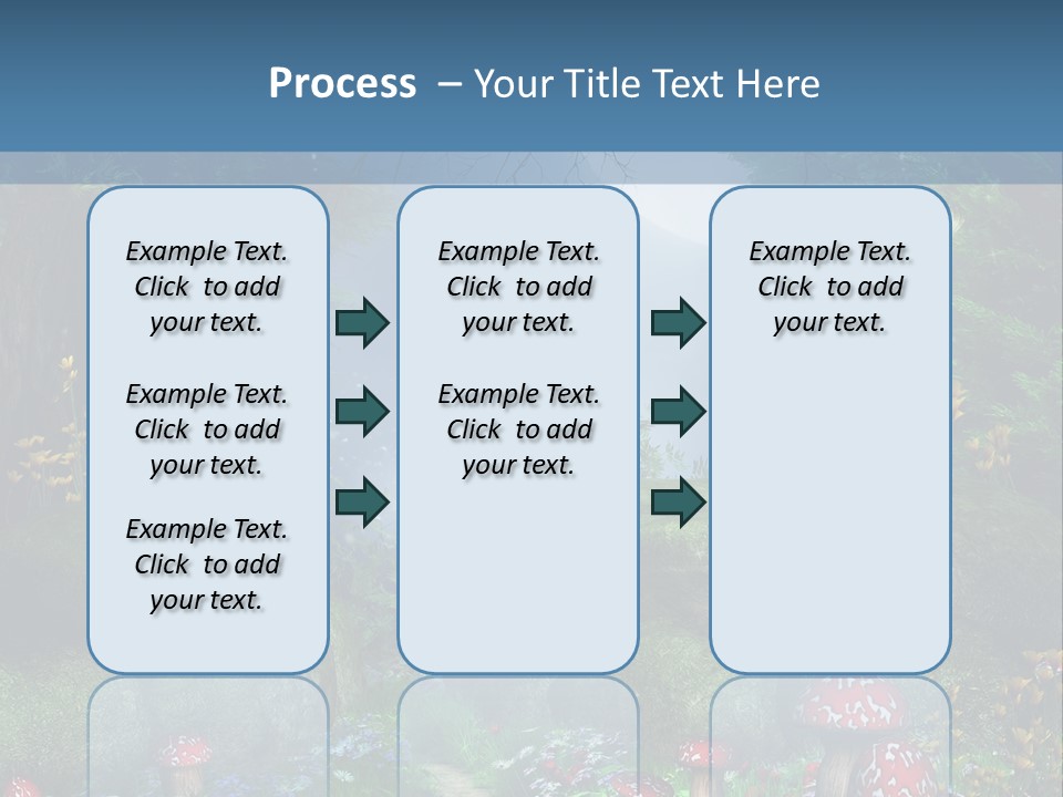 Muchomor Fantasy Zaczarowany PowerPoint Template