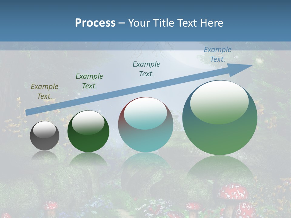 Muchomor Fantasy Zaczarowany PowerPoint Template