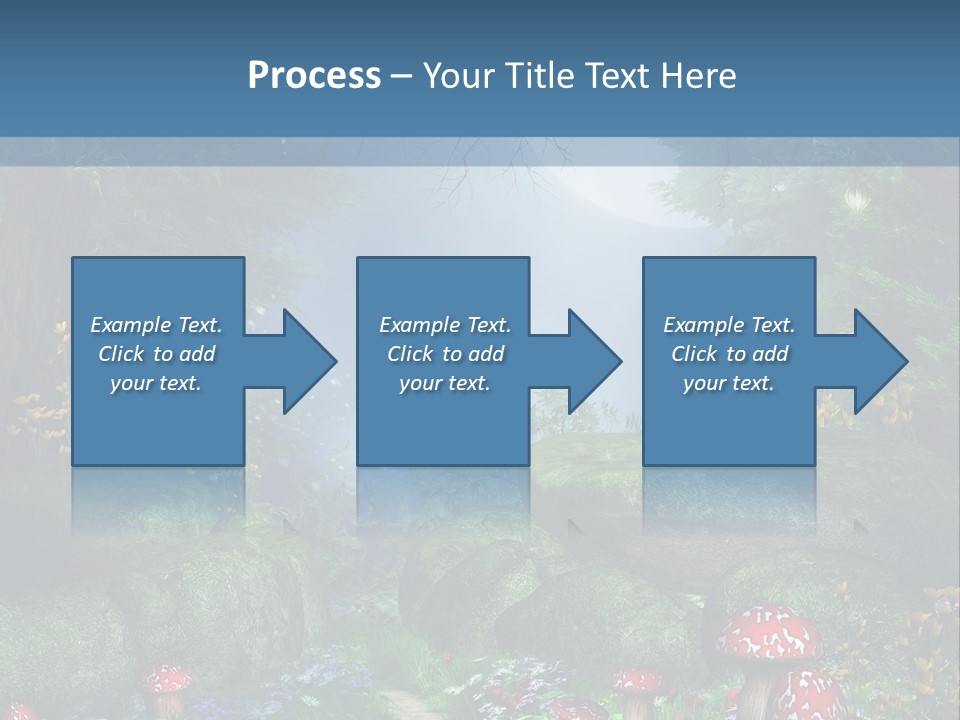 Muchomor Fantasy Zaczarowany PowerPoint Template