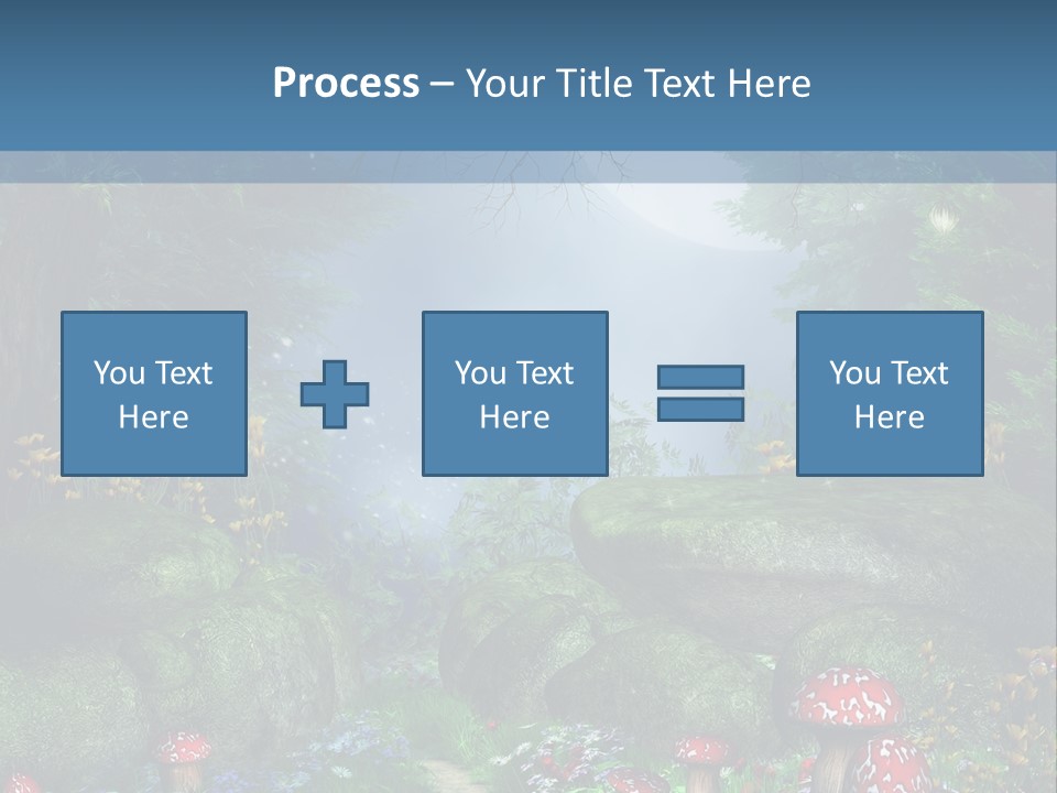 Muchomor Fantasy Zaczarowany PowerPoint Template
