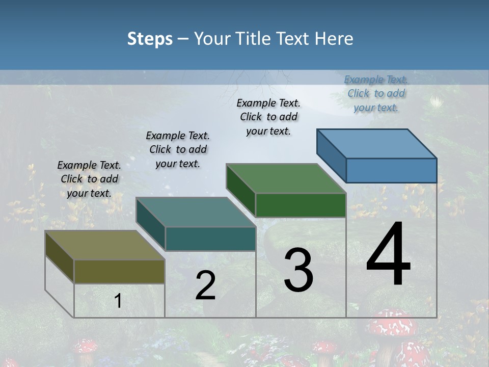 Muchomor Fantasy Zaczarowany PowerPoint Template