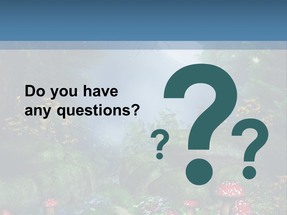 Muchomor Fantasy Zaczarowany PowerPoint Template