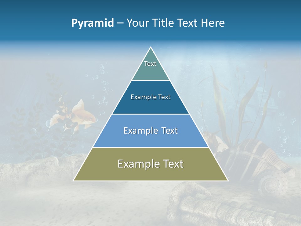 Zatopiony Ocean Pos PowerPoint Template