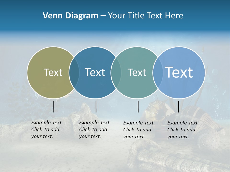 Zatopiony Ocean Pos PowerPoint Template