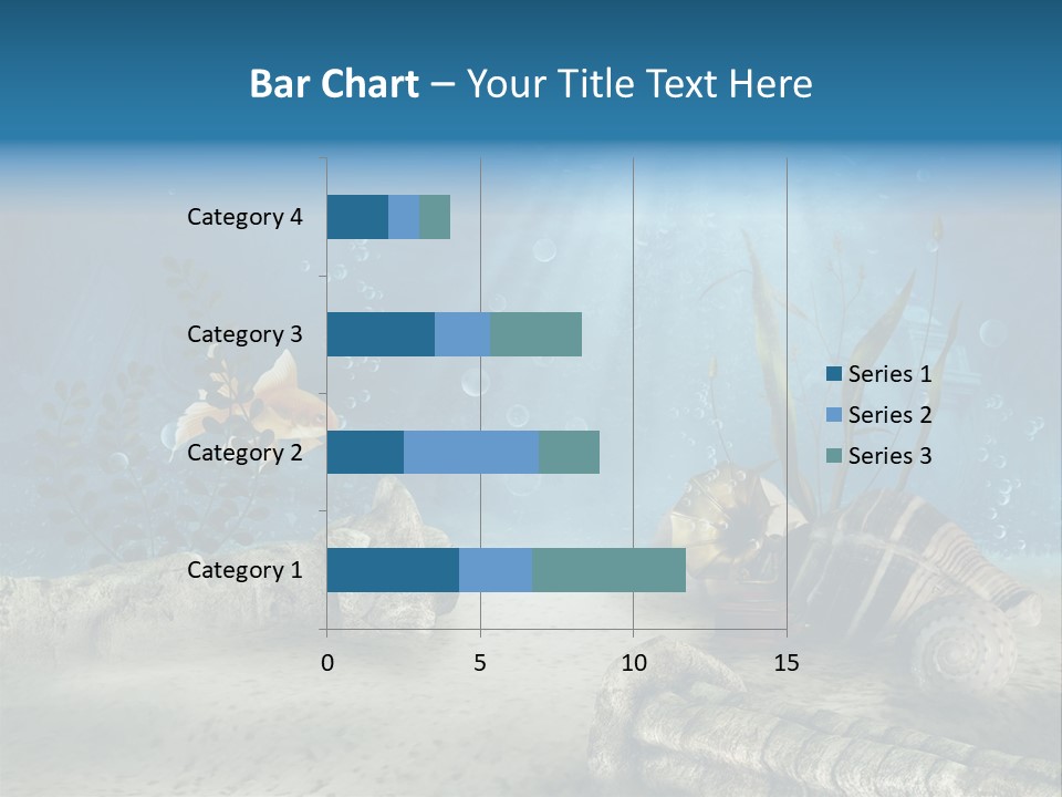Zatopiony Ocean Pos PowerPoint Template
