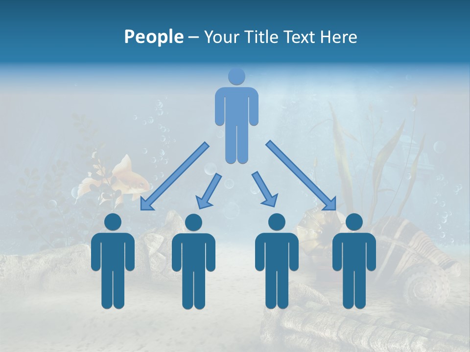 Zatopiony Ocean Pos PowerPoint Template