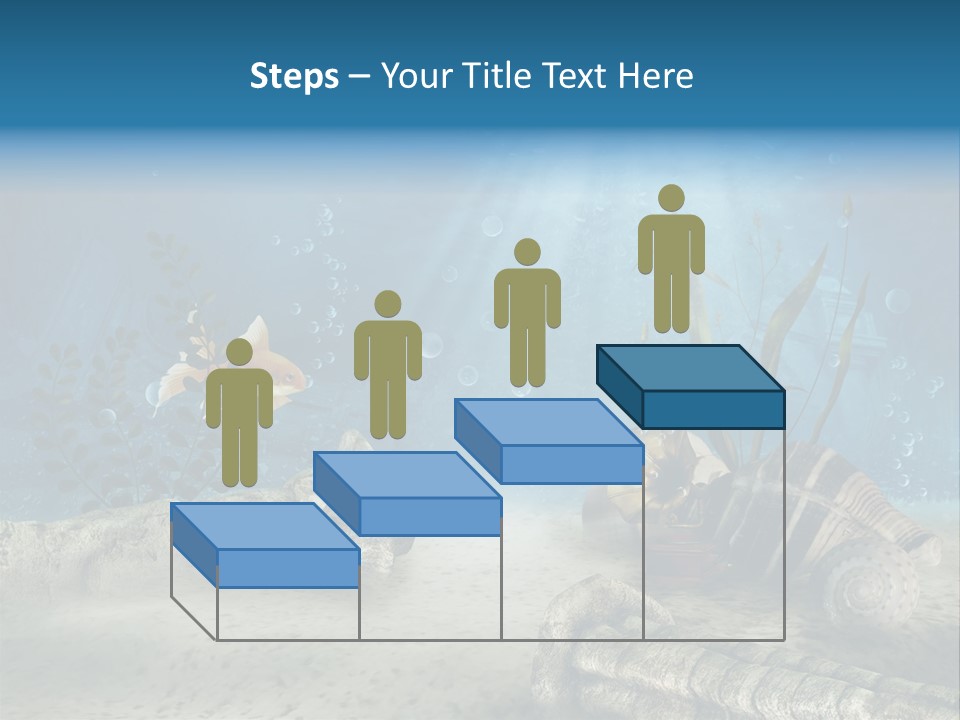Zatopiony Ocean Pos PowerPoint Template