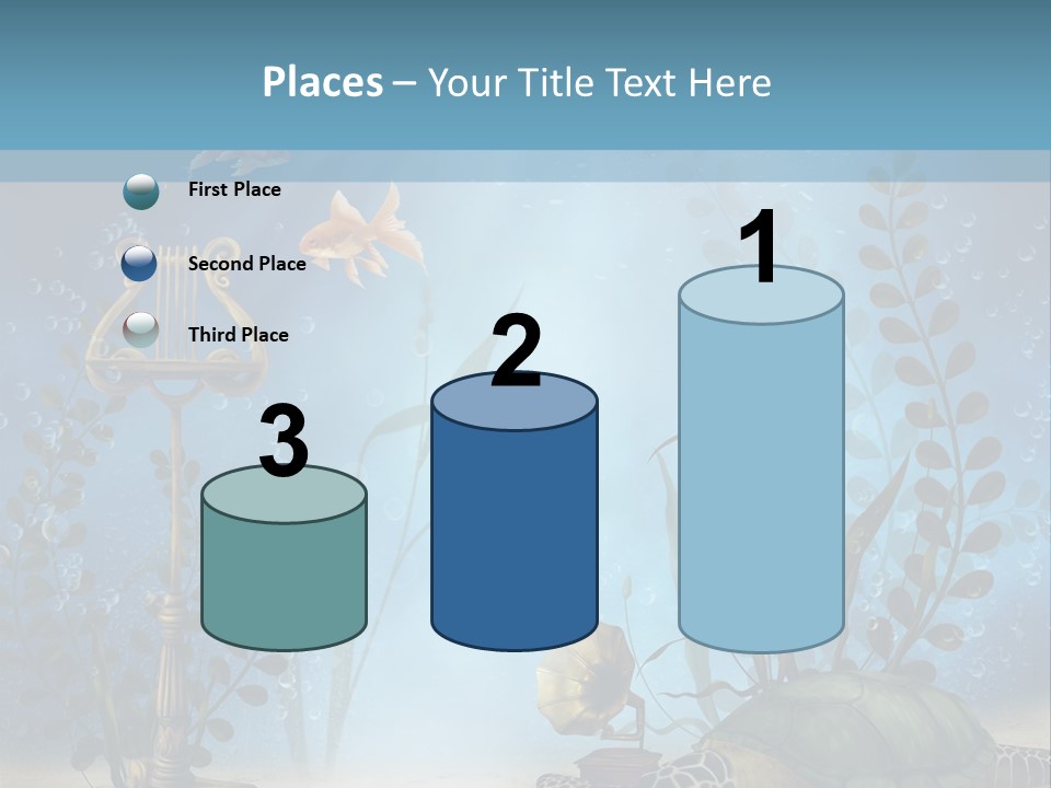 Fantasy Piasek Muzyczny PowerPoint Template