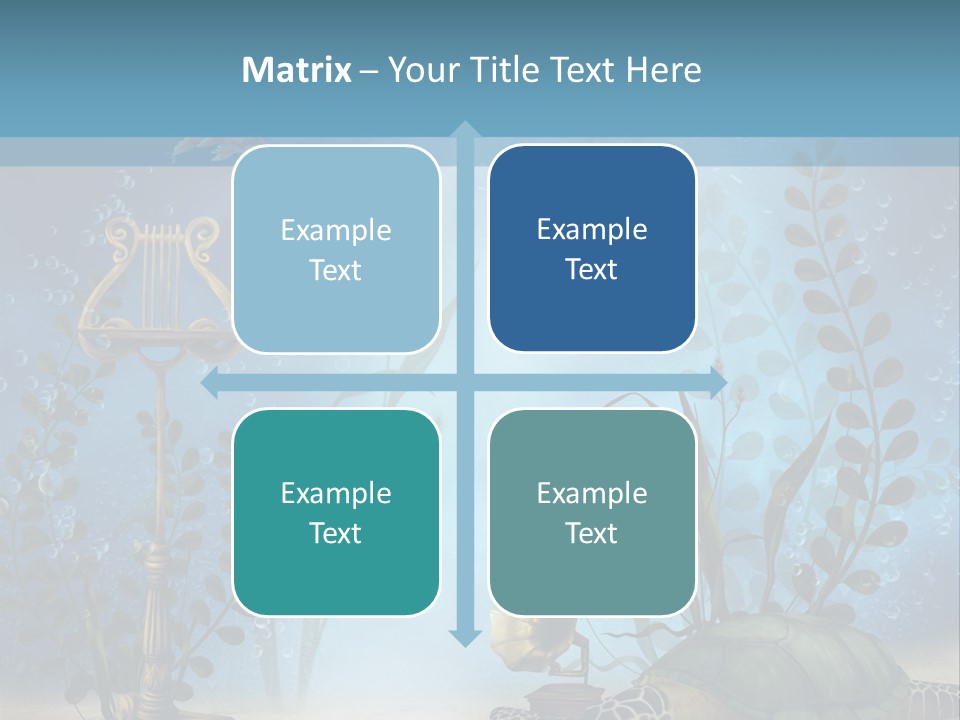 Fantasy Piasek Muzyczny PowerPoint Template