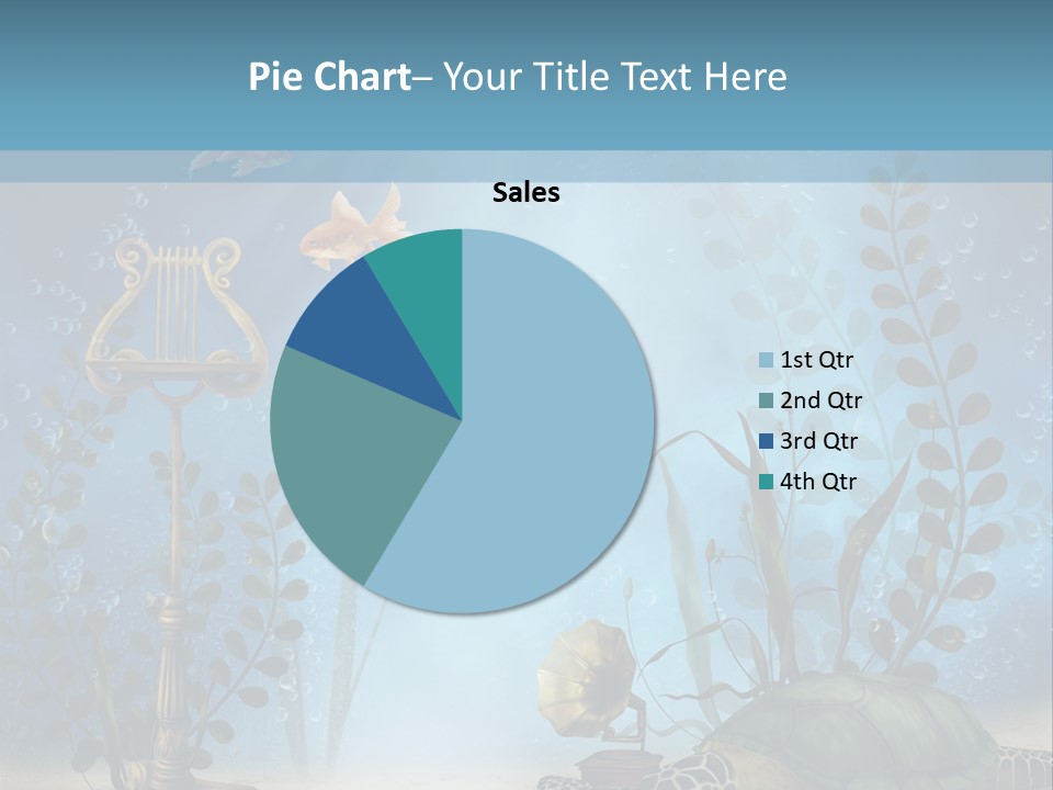 Fantasy Piasek Muzyczny PowerPoint Template