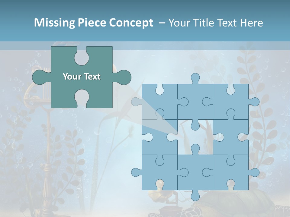 Fantasy Piasek Muzyczny PowerPoint Template