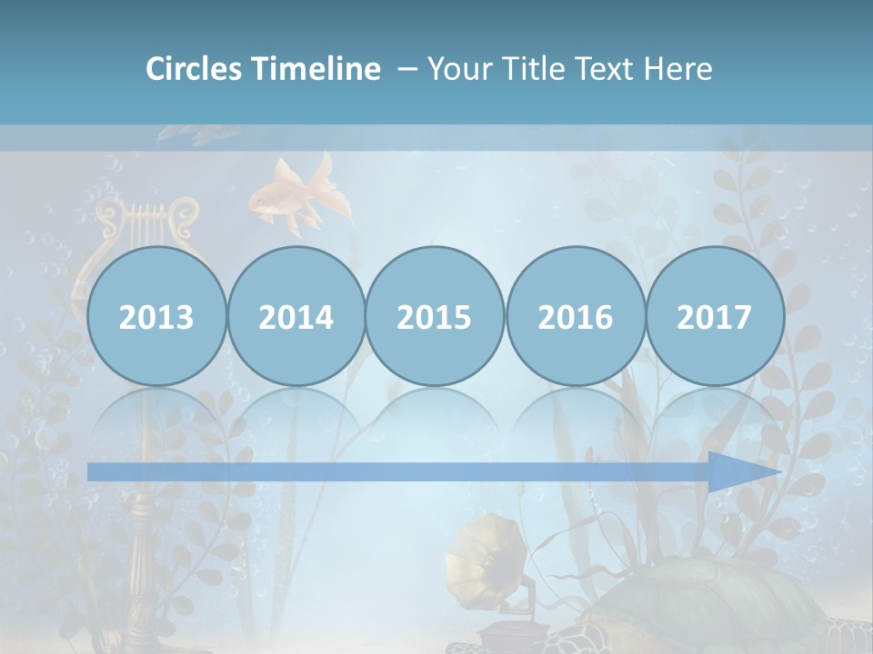 Fantasy Piasek Muzyczny PowerPoint Template