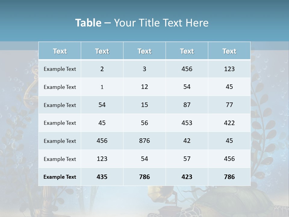 Fantasy Piasek Muzyczny PowerPoint Template