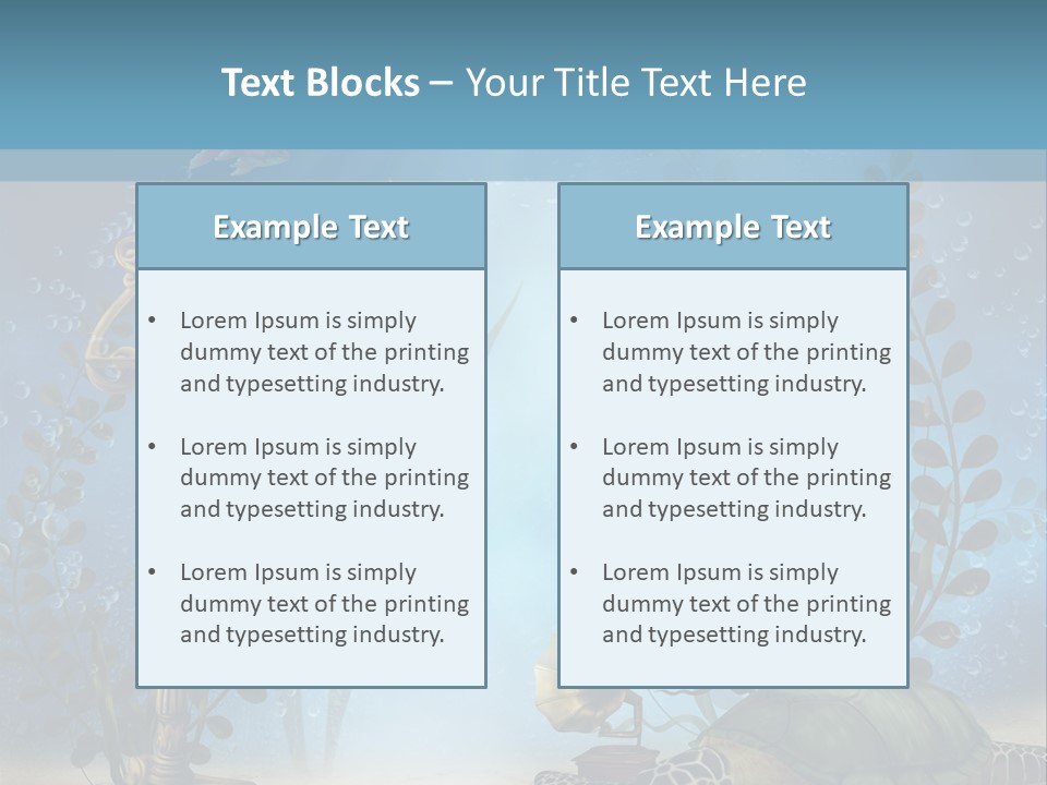 Fantasy Piasek Muzyczny PowerPoint Template