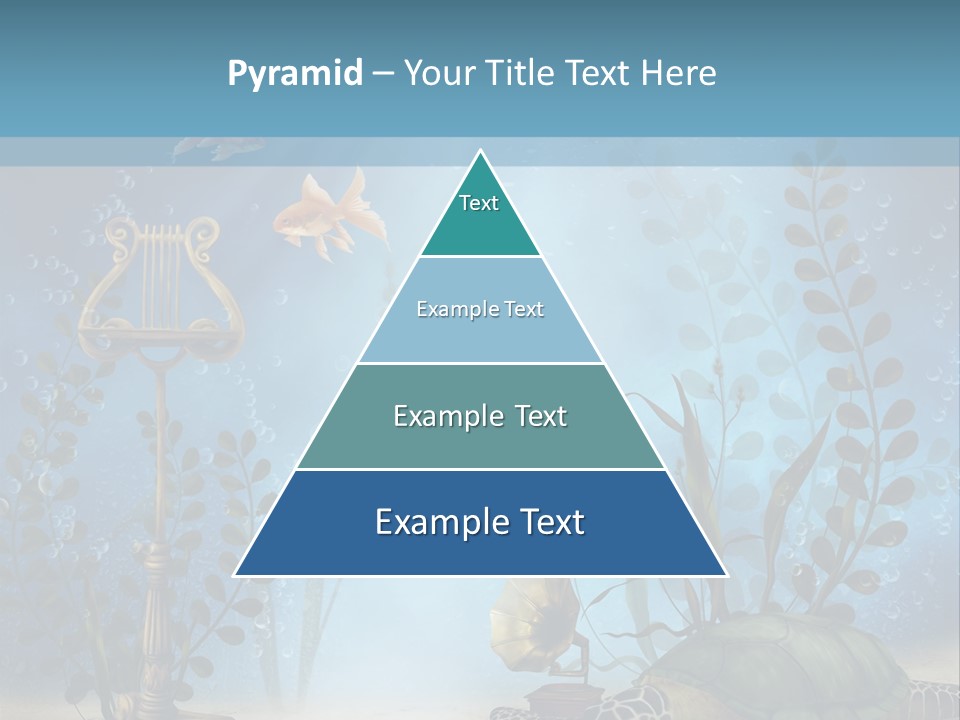 Fantasy Piasek Muzyczny PowerPoint Template