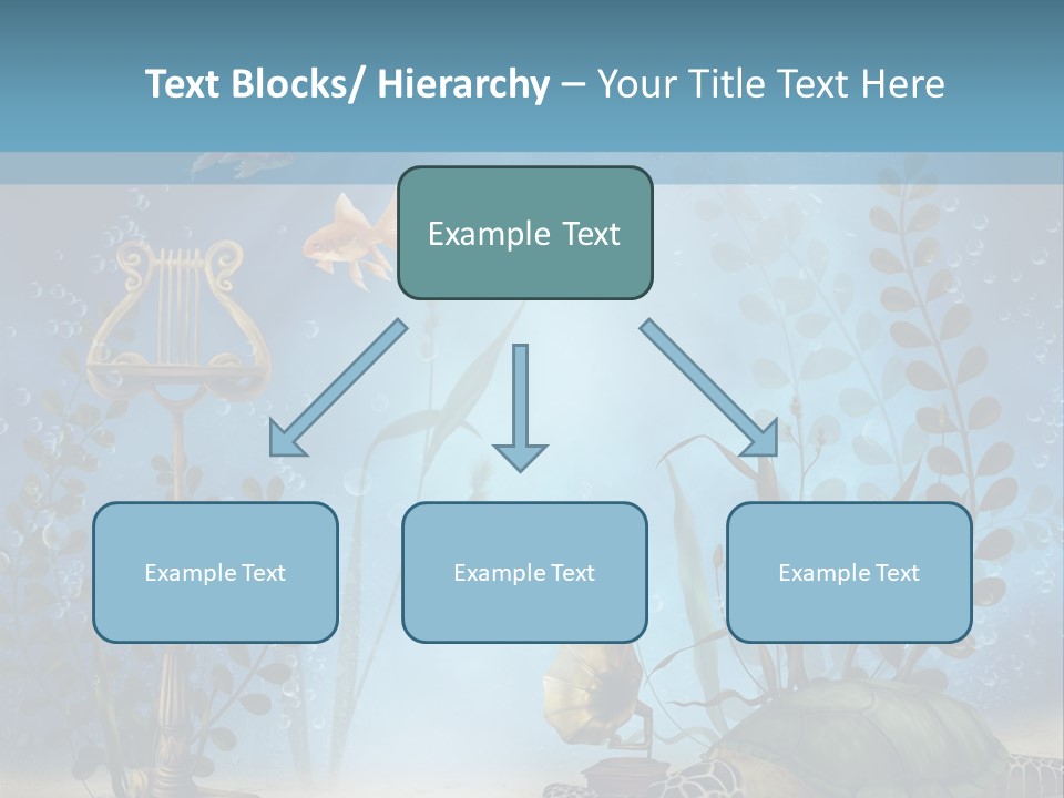 Fantasy Piasek Muzyczny PowerPoint Template
