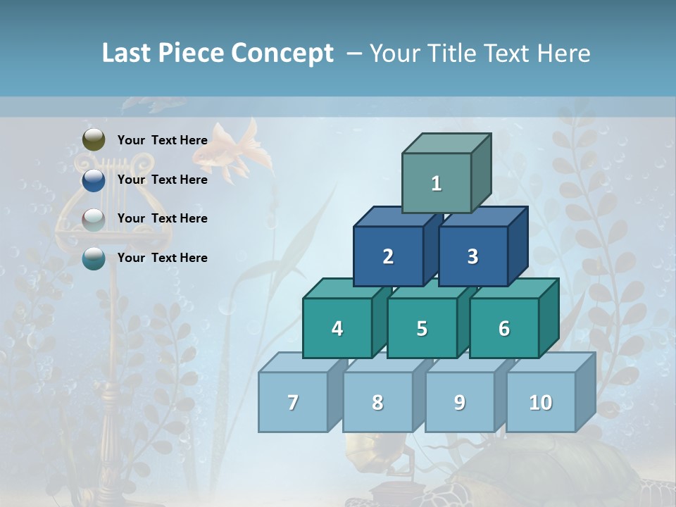 Fantasy Piasek Muzyczny PowerPoint Template