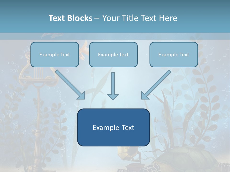 Fantasy Piasek Muzyczny PowerPoint Template