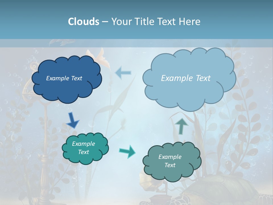 Fantasy Piasek Muzyczny PowerPoint Template