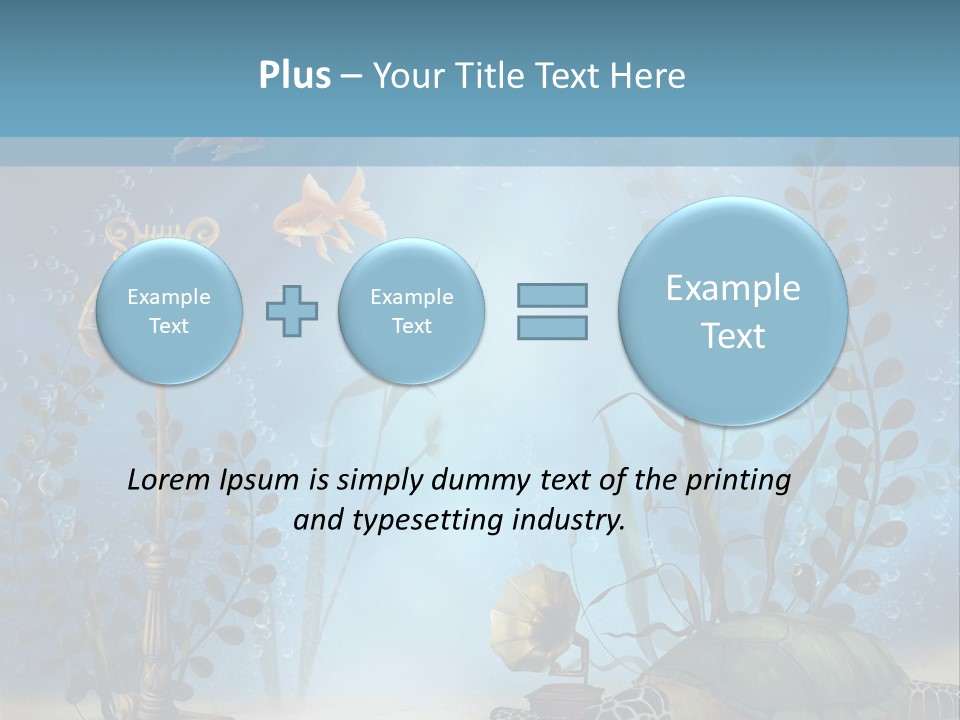 Fantasy Piasek Muzyczny PowerPoint Template