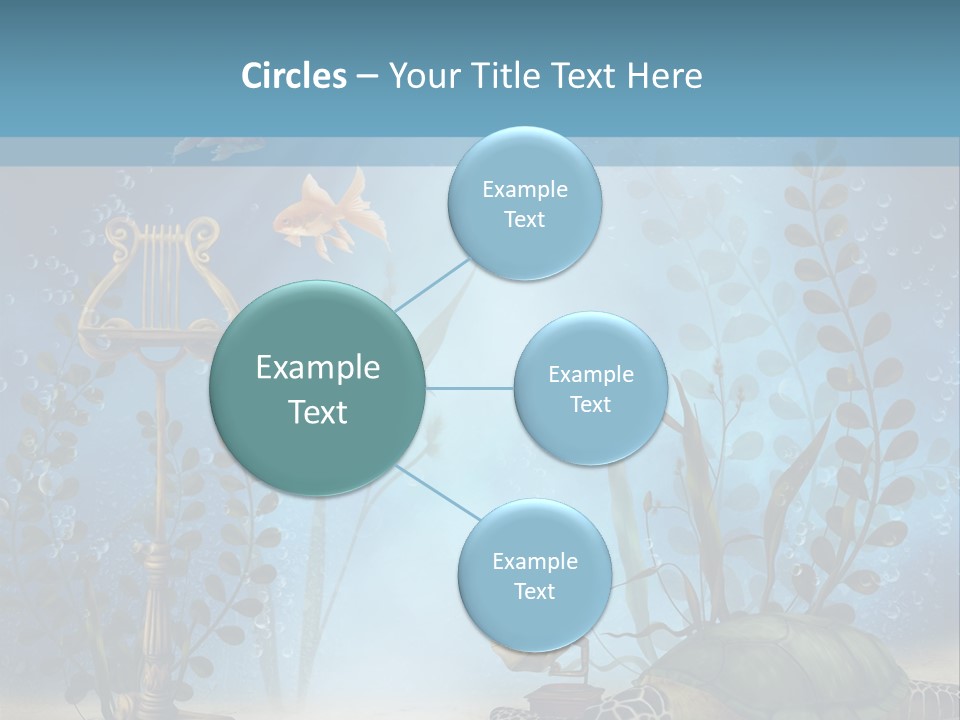 Fantasy Piasek Muzyczny PowerPoint Template