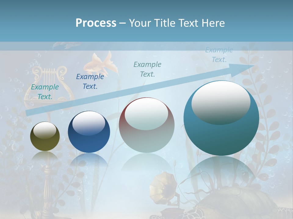 Fantasy Piasek Muzyczny PowerPoint Template