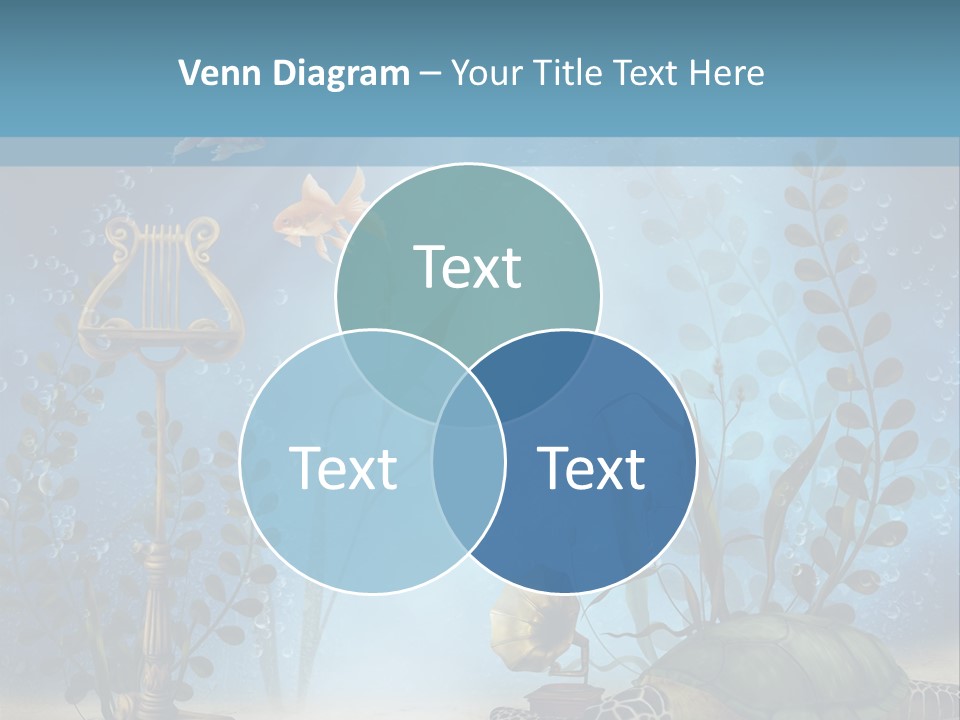 Fantasy Piasek Muzyczny PowerPoint Template