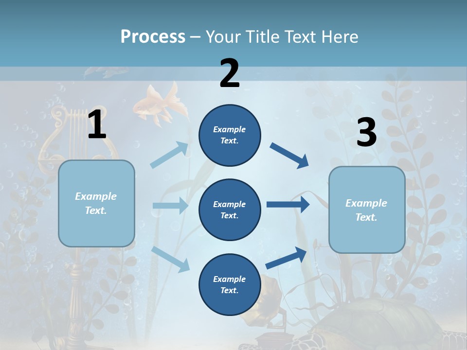 Fantasy Piasek Muzyczny PowerPoint Template