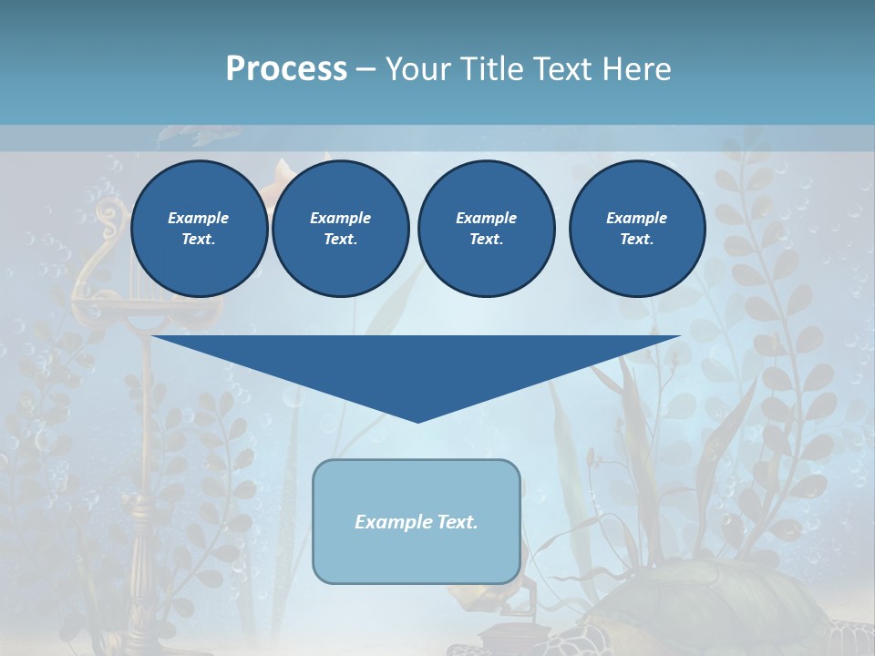 Fantasy Piasek Muzyczny PowerPoint Template