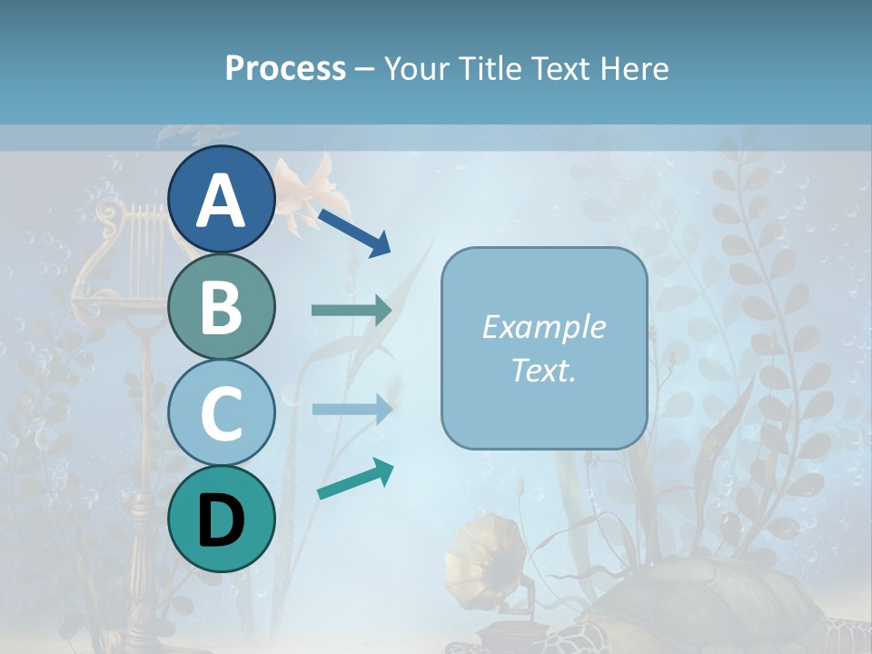 Fantasy Piasek Muzyczny PowerPoint Template