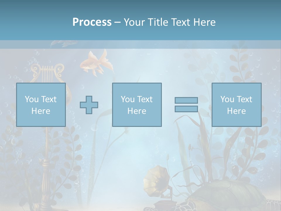 Fantasy Piasek Muzyczny PowerPoint Template