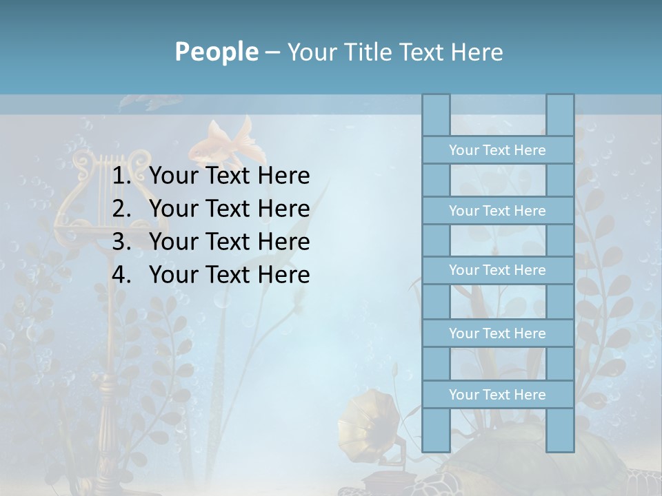 Fantasy Piasek Muzyczny PowerPoint Template
